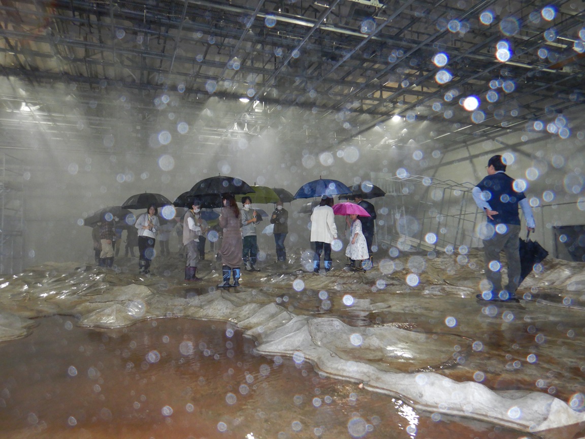 雨水流出実験装置